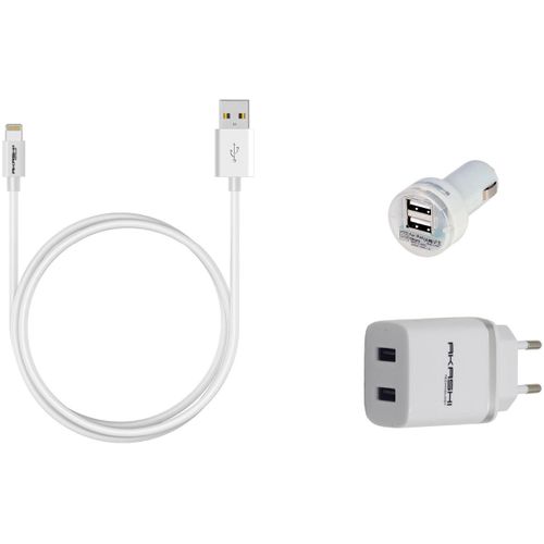 Chargeur Secteur Akashi Altptc 2 Usb 8 P