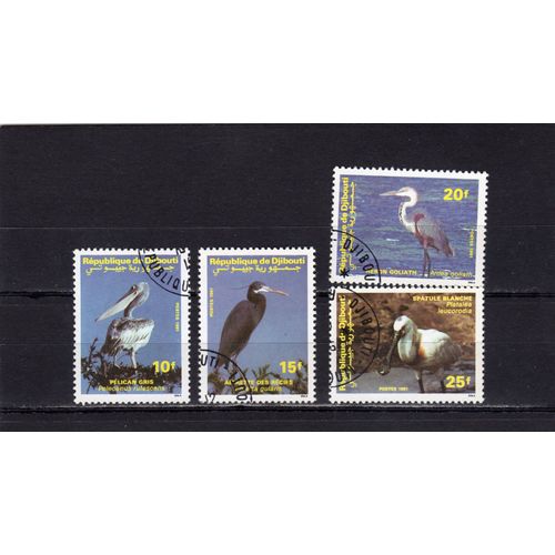 Timbres-Poste De Djibouti (Oiseaux)