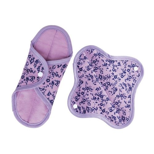 Serviettes Hygiéniques Lavables 100% Écologiques Millefleur Normal