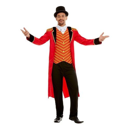 Déguisement De Maître De Cérémonie Rouge Pour Homme (Taille Xl)