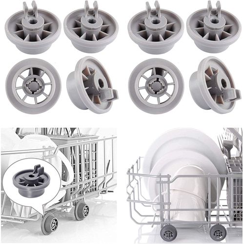 Roues De Lave-Vaisselle Pour Bosch Neff, 8 Pi¿¿ces De Rechange, Pour Panier Inf¿¿rieur, Accessoires De Cuisine, Ap2802428, 165314 9109-May25153