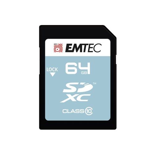 EMTEC Classic - Carte mémoire flash - 64 Go - Class 10 - SDXC