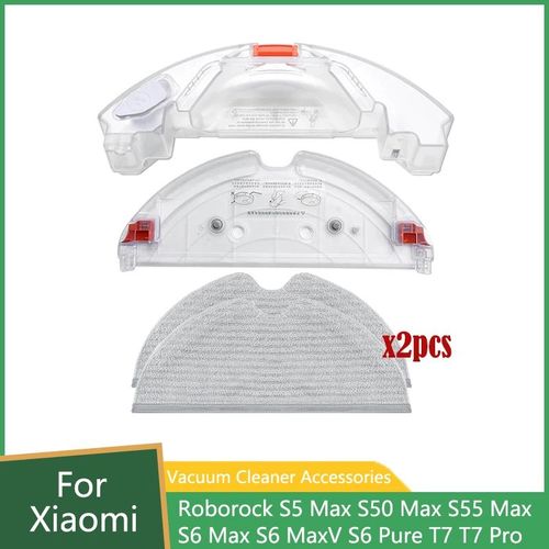 Support De Chiffon Pour Aspirateur Robot Xiaomi Roborock S5 Max S6 Maxv S6 Pure T7 Pro, Support De Chiffon Pour R¿¿servoir D'Eau 9109-May26441