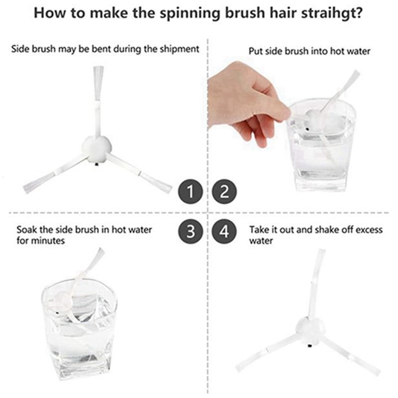 Filtre De Brosse Latrale Pour Xiaomi Mijia 1C, Avec Bote ... - 3