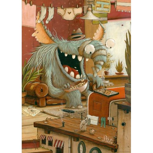 Puzzle 1000 Pièces Johan Potma - Laundry Day