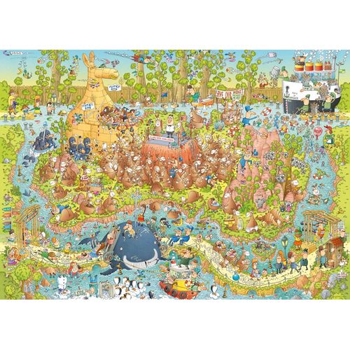 Puzzle 1000 Pièces Marino Degano - Australian Habitat