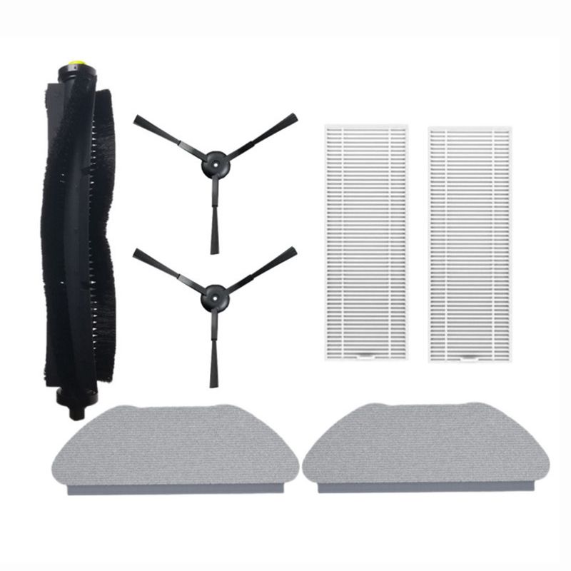 Filtre Hepa, Brosse Latrale Principale, Support Pour Chiffo... - 2