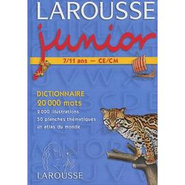 Dictionnaire Larousse Junior poche 2022 : le dictionnaire à Prix