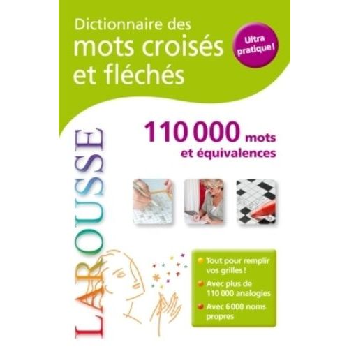 Dictionnaire Des Mots Croisés Et Fléchés