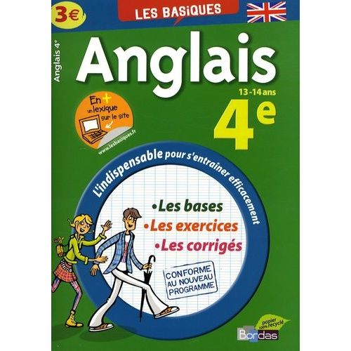 Anglais 4e