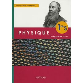 Physique 1ère S. Programme 2001