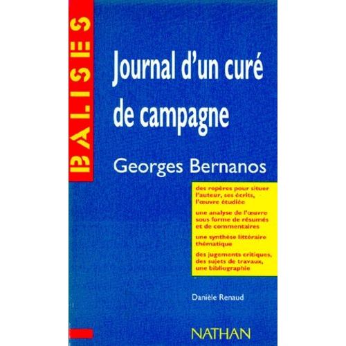 Journal D'un Curé De Campagne", Georges Bernanos