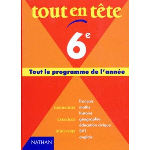 Tout En Tete 6eme - Edition 1998