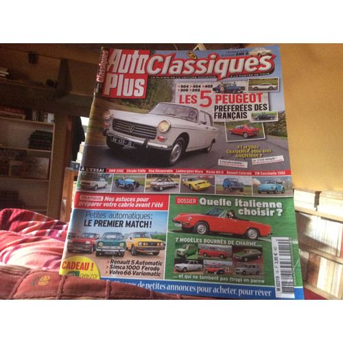 Auto Classiques Plus Peugeot. 403 / 404 / 504 / 203 / 205.