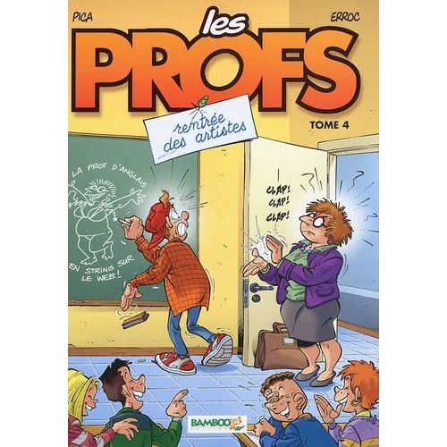 Les Profs Tome 4 - Rentrée Des Artistes - Avec Le Livret Drôles De Sports