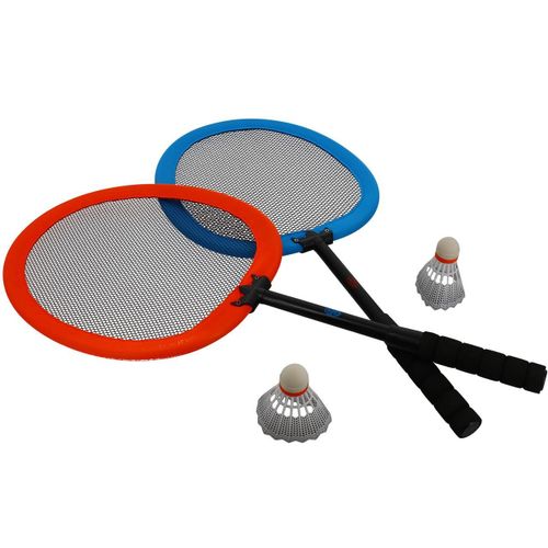 Set De Badminton Get And Go Set Badminton Bleu Org Assorties 17539