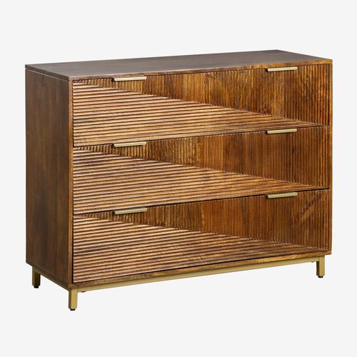Commode À Tiroirs En Manguier Baty Bois De Mangue