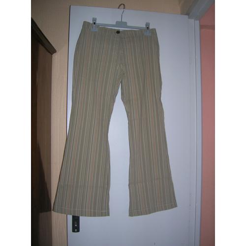 Pantalon Large Cache Cache Taille 38.