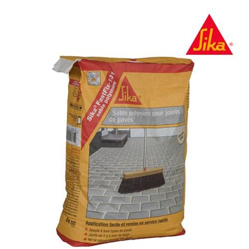 Sable polymère pour remplissage de joints de pavés et dalles SIKA FastFix 131 - Ton sable - 20kg