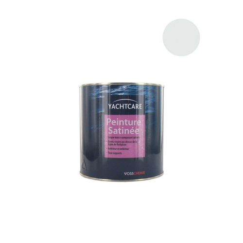 Peinture satinée YACHTCARE - blanc gris RAL 9018 - 750ml