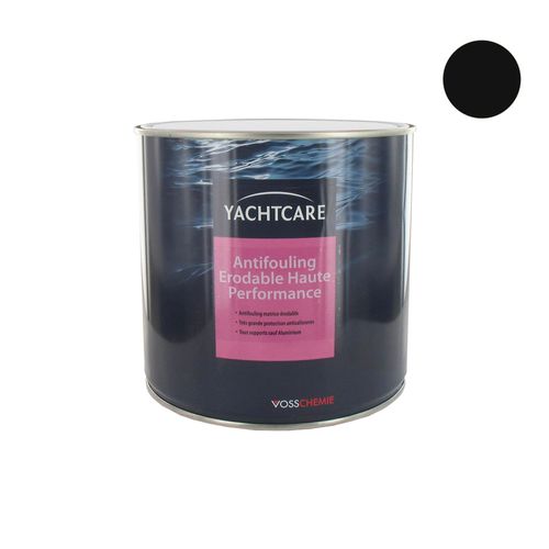 Antifouling matrice érodable haute perfomance YACHTCARE - noir - 2,5L