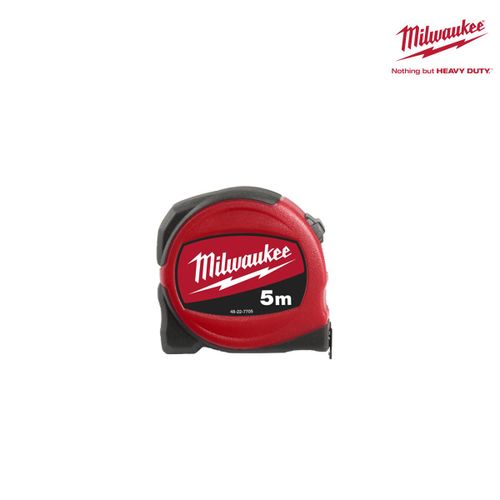 Mètre ruban Slimline MILWAUKEE 5m largeur 19 mm - 48227705