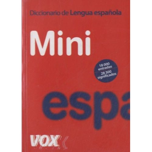 Diccionario Mini De La Lengua Espanola