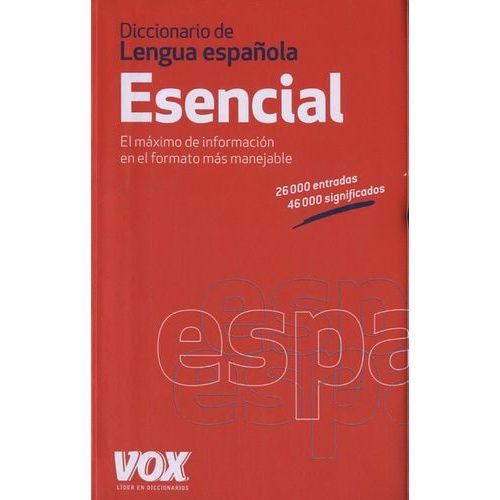 Diccionario De Lengua Española Esencial