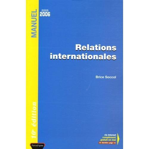 Relations Internationales - Edition 2005-2006