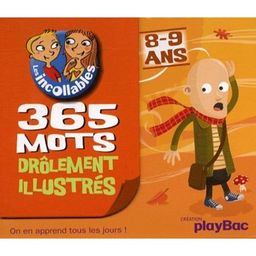 365 Mots Drôlement Illustrés 8-9 Ans