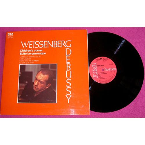 Rare. Collector. Weissenberg. Debussy. Children's Corner. Rca Red Seal. 1971.