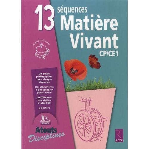 13 Séquences Matière-Vivant Cp/Ce1 - (1 Dvd)