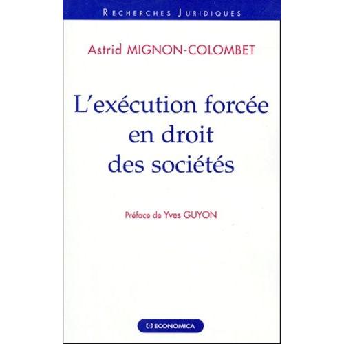 L'exécution Forcée En Droit Des Sociétés