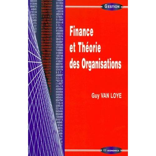 Finance Et Théorie Des Organisations