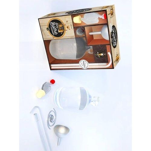 Coffret Faire Sa Bière Maison - Contient : 1 Bonbonne En Verre, 1 Entonnoir, 1 Tube Flexible, 1 Canne De Soutirage, 1 Thermomètre, 1 Barboteur Et Son Bouchon