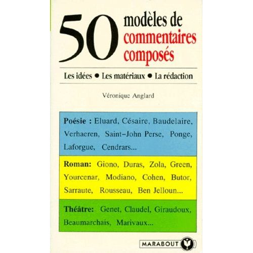 50 Modèles De Commentaires Composés