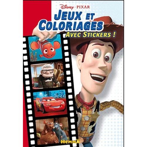 Disney Pixar - Jeux Et Coloriages