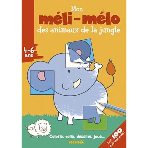 Mon Méli-Mélo Des Animaux De La Jungle