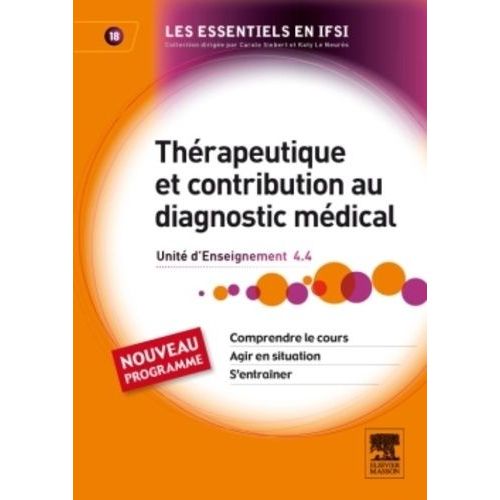 Thérapeutique Et Contribution Au Diagnostic Médical - Unité D'enseignement 4.4
