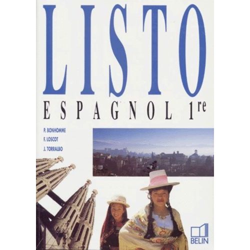 Espagnol 1ere Listo
