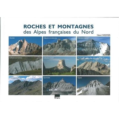 Roches Et Montagnes Des Alpes Françaises Du Nord