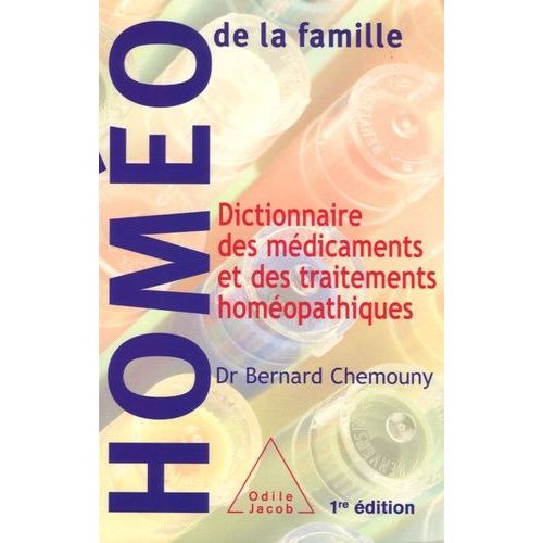 Dictionnaire Des Médicaments Et Des Traitements Homéopathiques