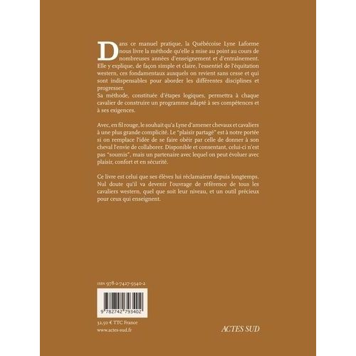 Manuel D'équitation Western - Un Plaisir Partagé