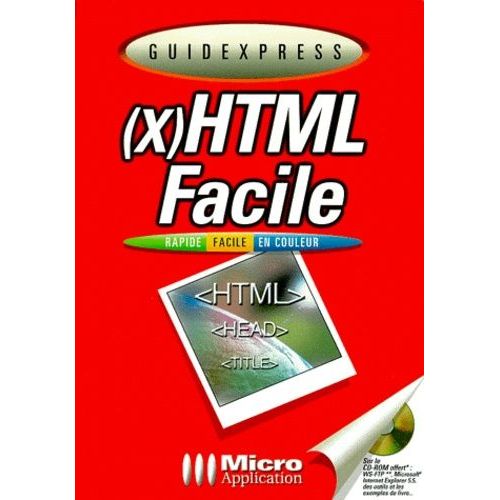 (X) Html Facile - Avec Cd-Rom
