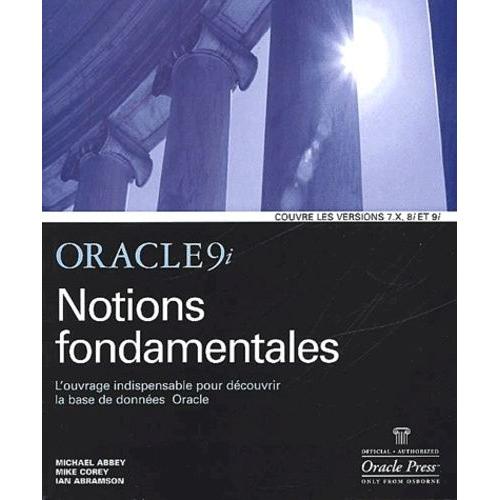 Oracle 9i - Notions Fondamentales