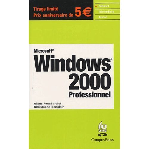 Windows 2000 Professionnel