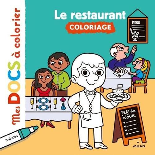 Le Restaurant - Coloriage