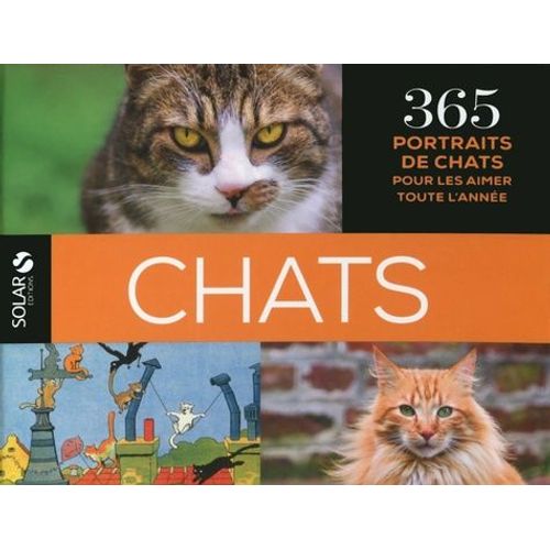 Chats - 365 Portraits De Chats Pour Les Aimer Toute L'année