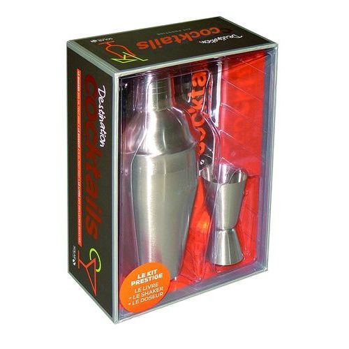Destination Cocktails - Kit Prestige Avec Shaker Et Doseur