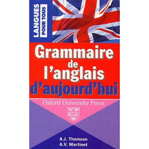 Grammaire De L'anglais D'aujourd'hui